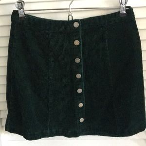 Corduroy Skirt